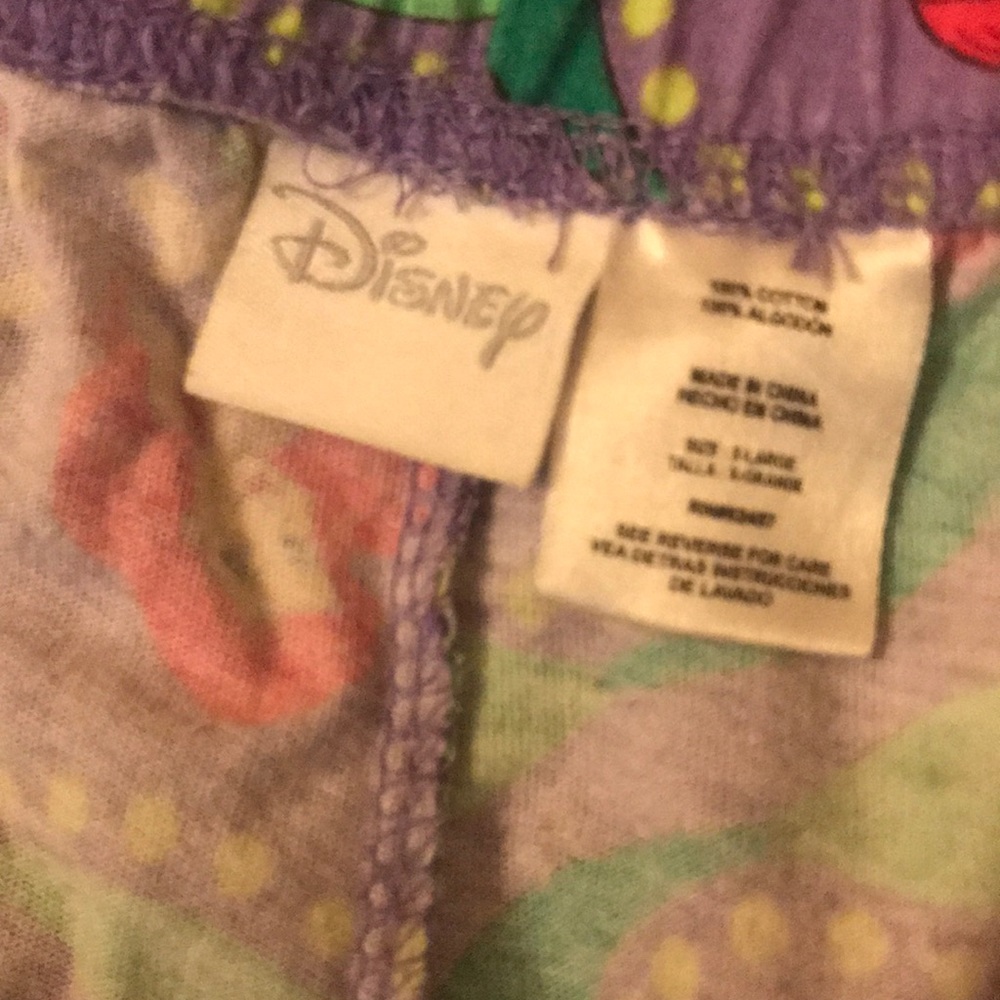 Official Disney Princess Ariel & Bell PJ Pants - Picture 3 of 5